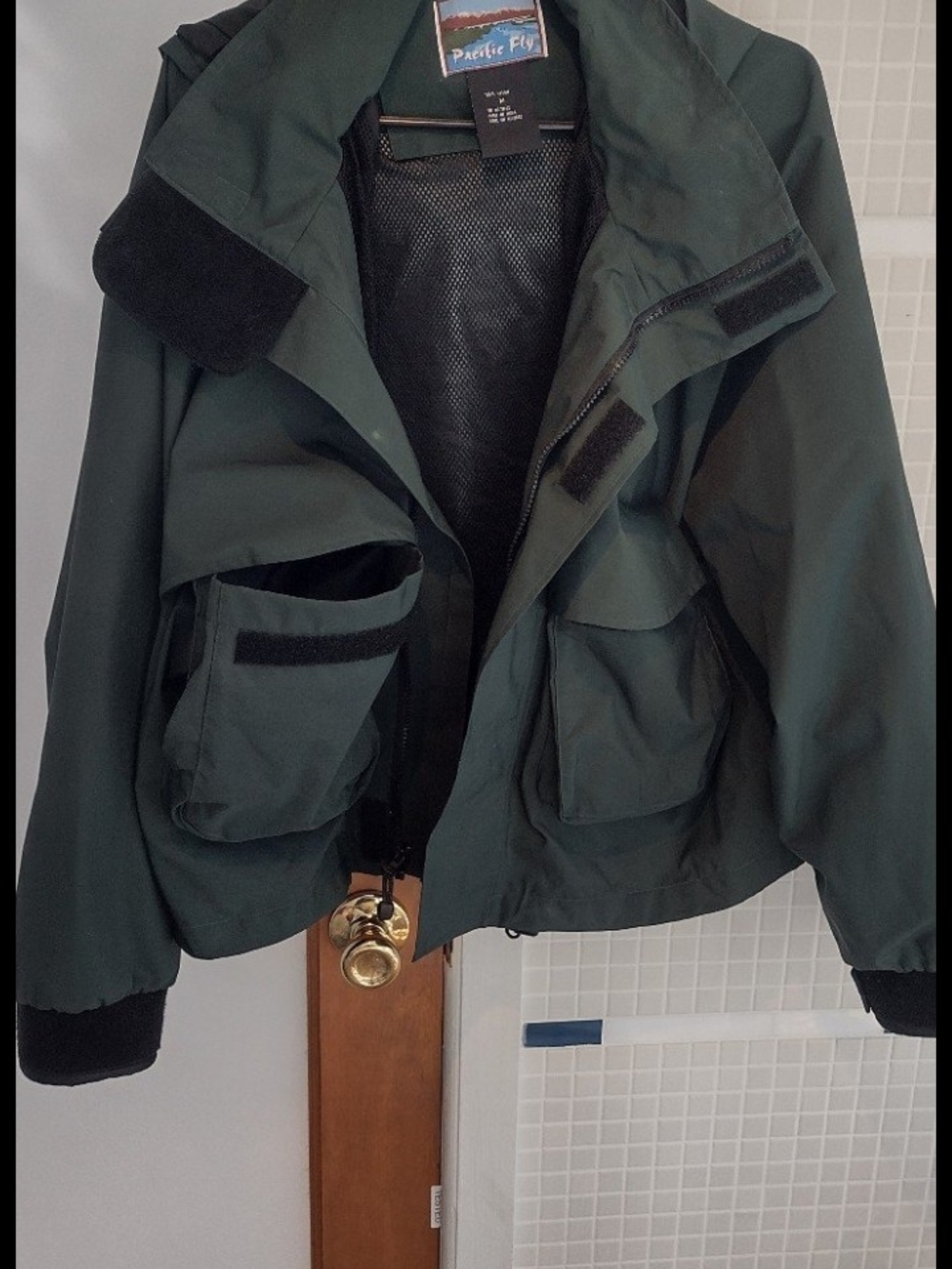 Pacific Fly Dark Green Utility Jacket